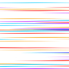 Vibrant Anime Horizontal Speed Lines in White Background, Loop